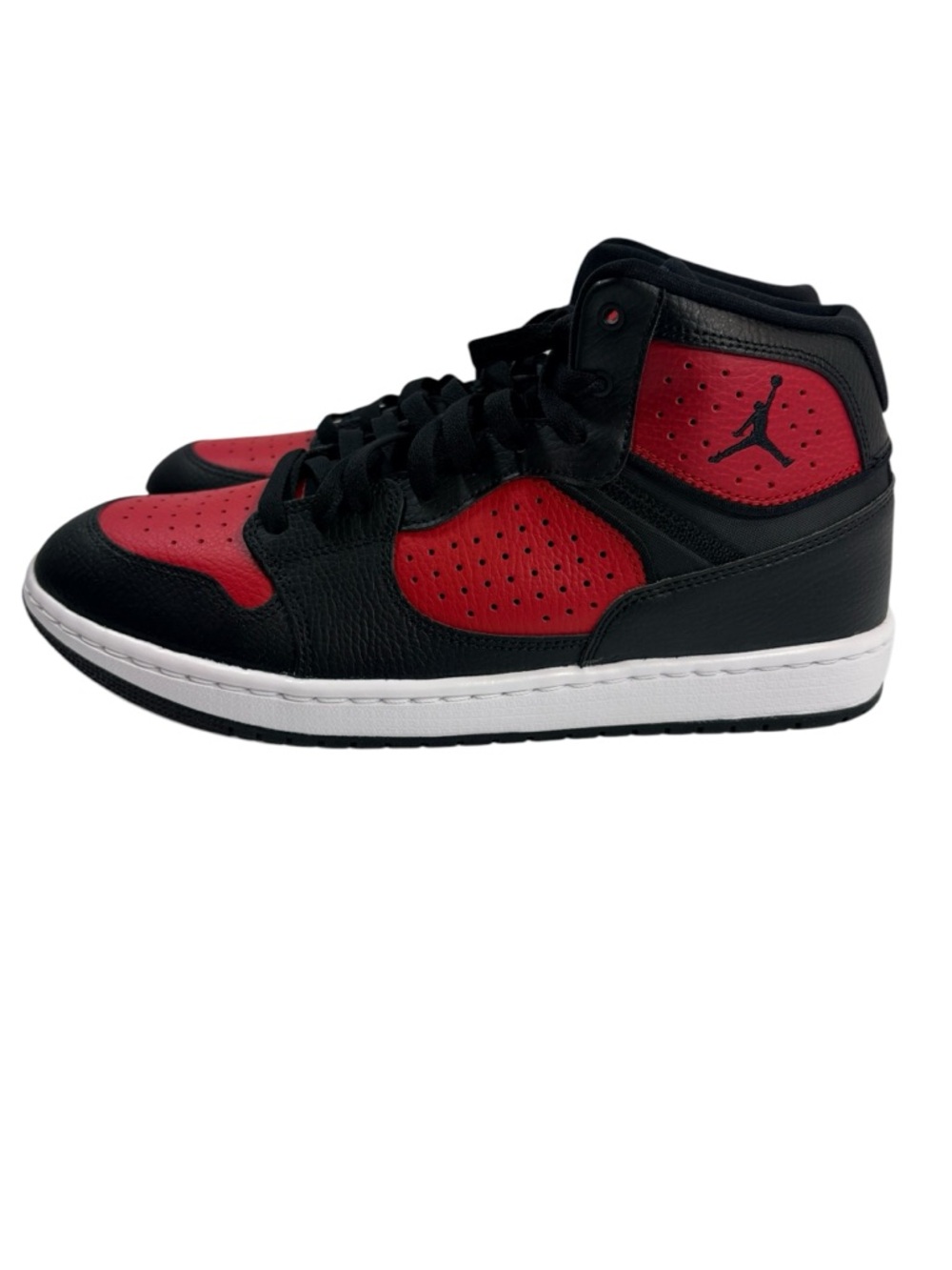 Nike Air Jordan 1 Mid Bred Black Red Men’s Size 10 AR3762-006
